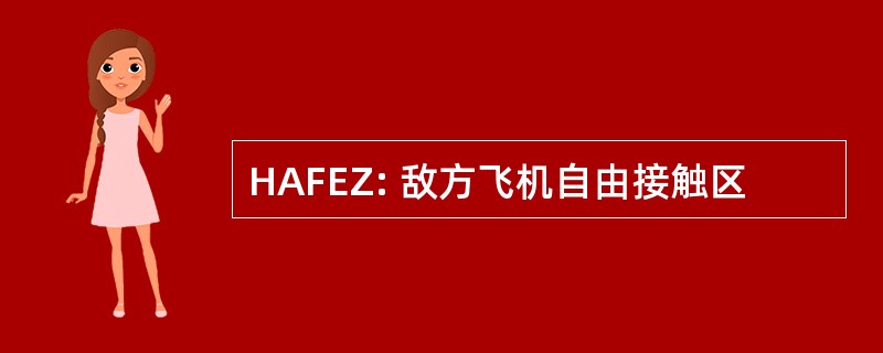 HAFEZ: 敌方飞机自由接触区