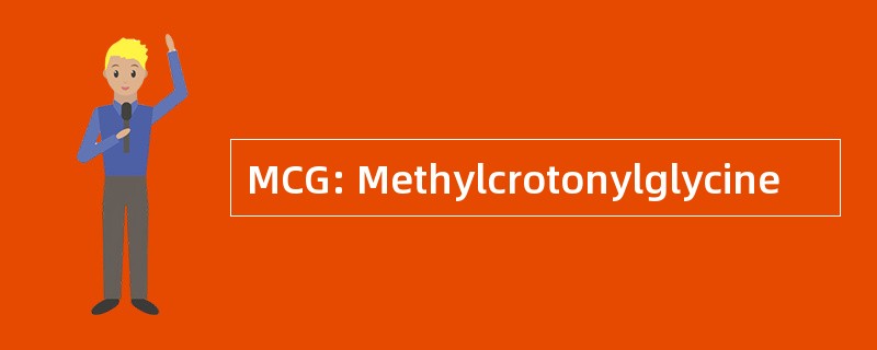 MCG: Methylcrotonylglycine