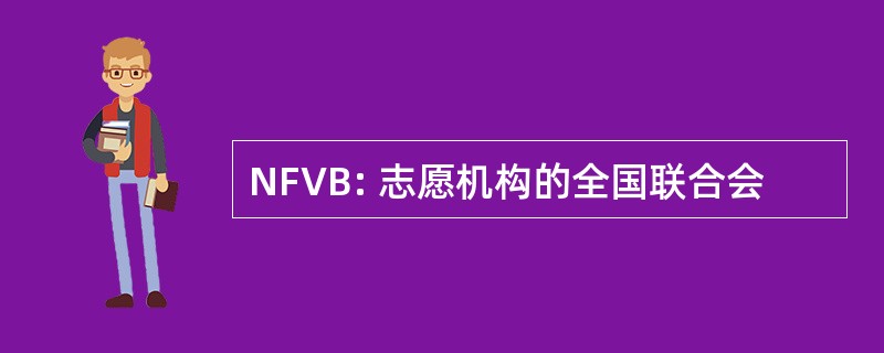 NFVB: 志愿机构的全国联合会