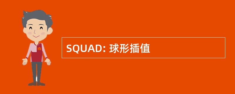 SQUAD: 球形插值