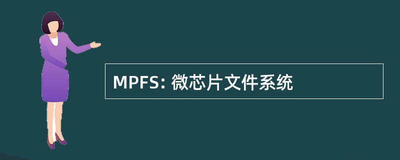 MPFS: 微芯片文件系统