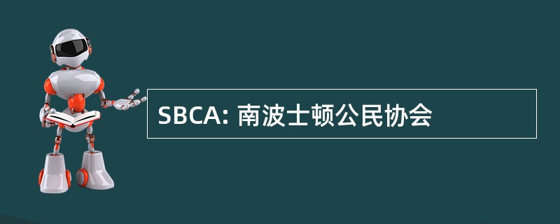 SBCA: 南波士顿公民协会