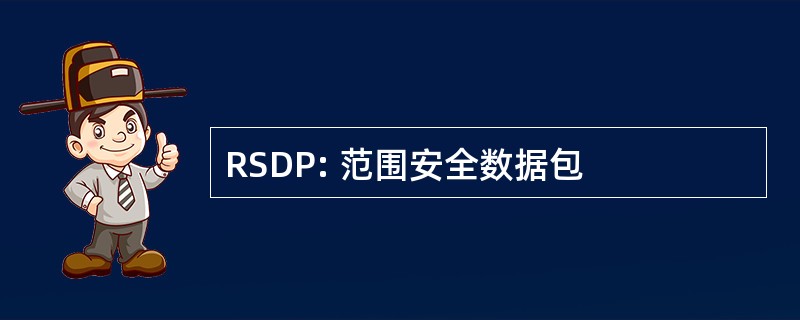 RSDP: 范围安全数据包