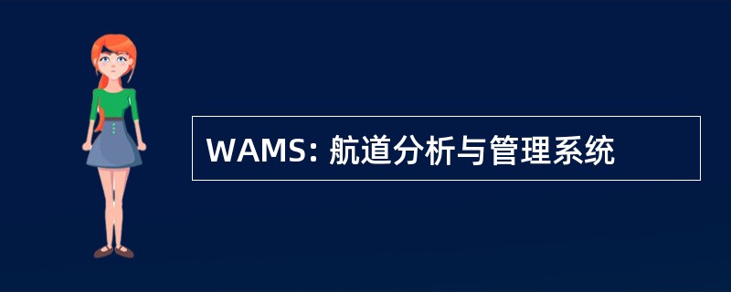 WAMS: 航道分析与管理系统