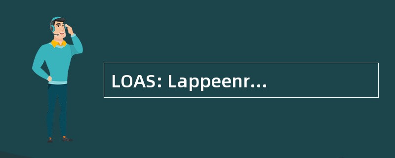 LOAS: Lappeenrannan Opiskelija Asunto Säätiö