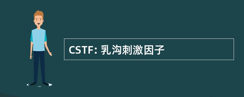 CSTF: 乳沟刺激因子