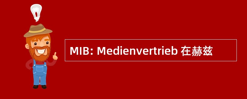 MIB: Medienvertrieb 在赫兹