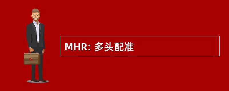 MHR: 多头配准