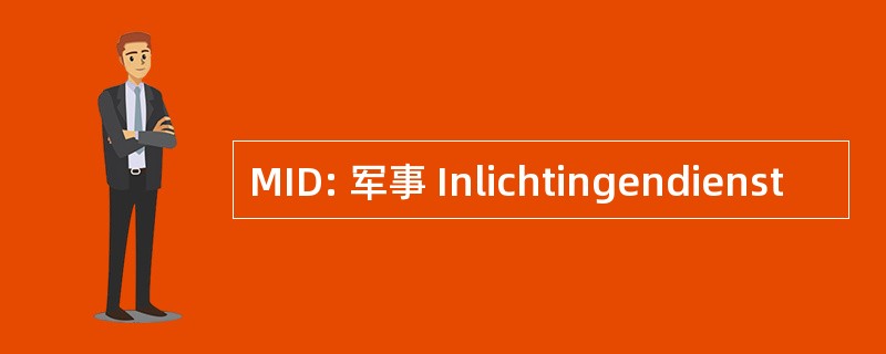 MID: 军事 Inlichtingendienst