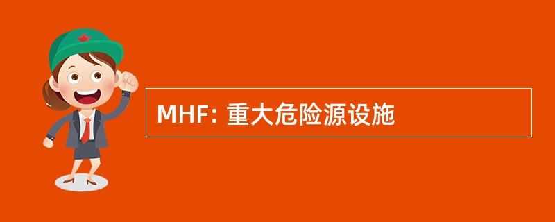 MHF: 重大危险源设施