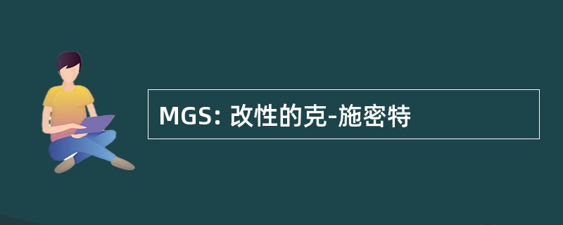 MGS: 改性的克-施密特