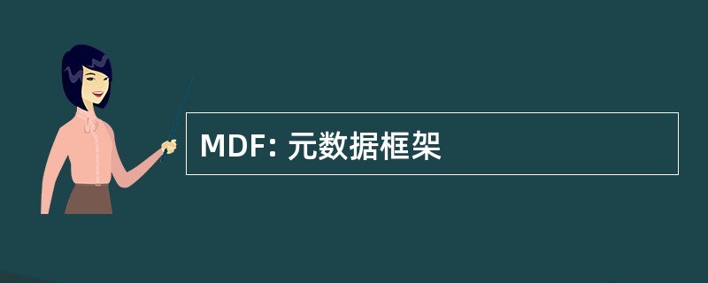 MDF: 元数据框架