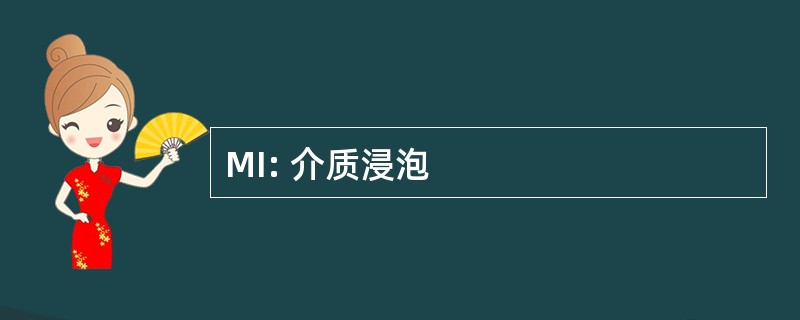 MI: 介质浸泡