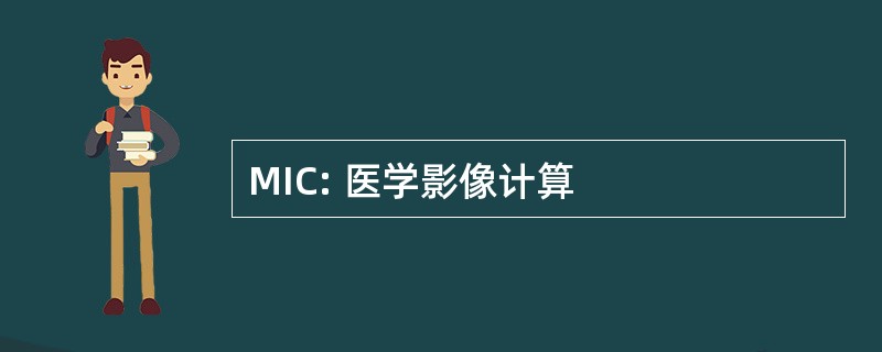 MIC: 医学影像计算