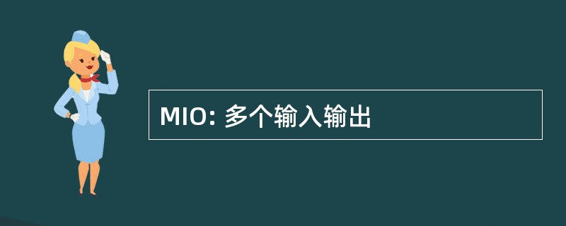 MIO: 多个输入输出