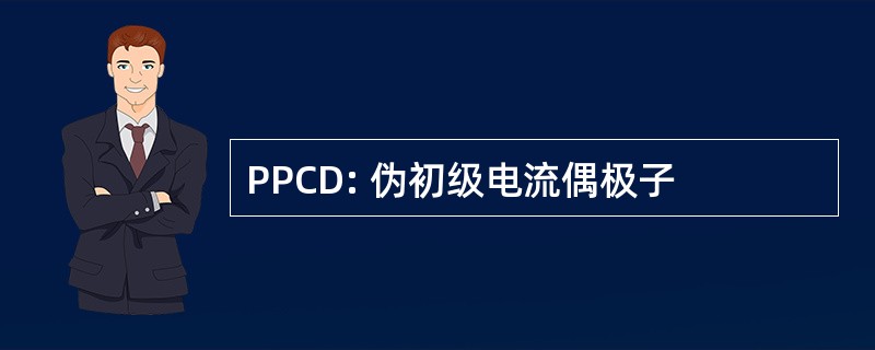 PPCD: 伪初级电流偶极子