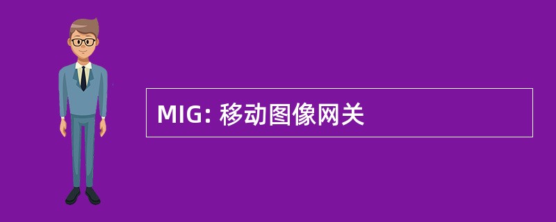 MIG: 移动图像网关