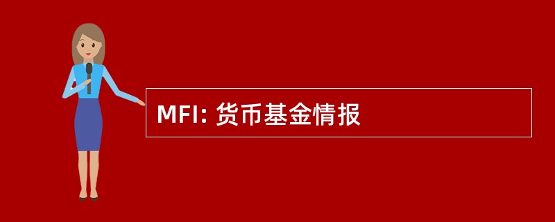 MFI: 货币基金情报