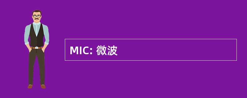 MIC: 微波