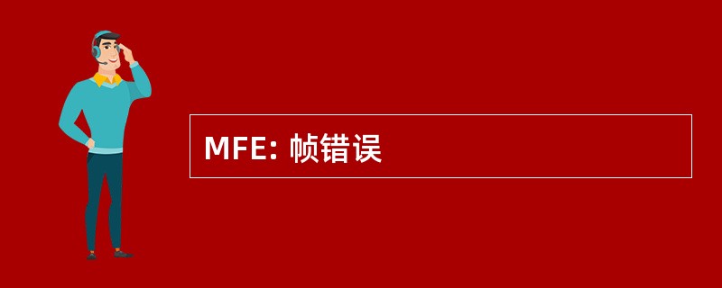 MFE: 帧错误