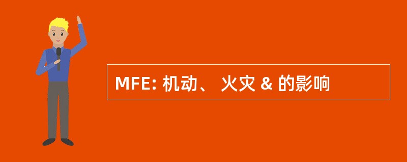 MFE: 机动、 火灾 & 的影响