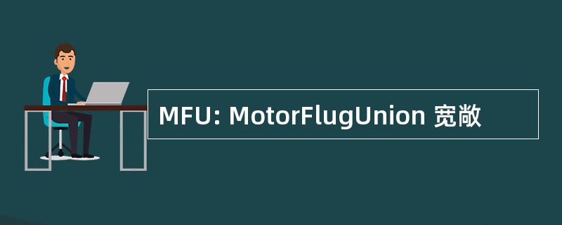 MFU: MotorFlugUnion 宽敞