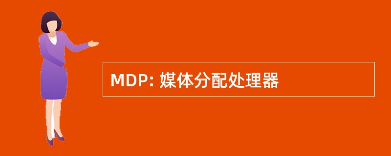 MDP: 媒体分配处理器