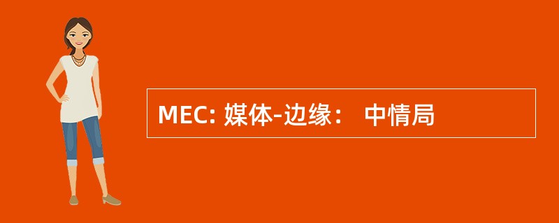 MEC: 媒体-边缘： 中情局