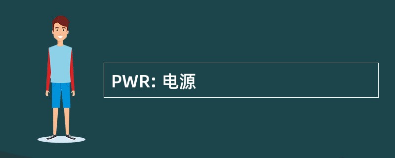 PWR: 电源