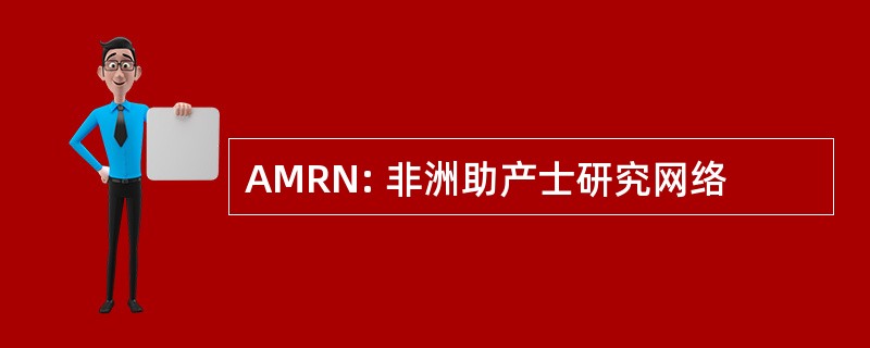 AMRN: 非洲助产士研究网络