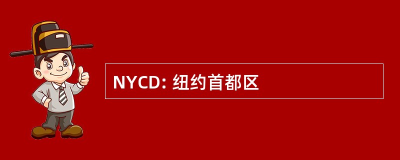 NYCD: 纽约首都区