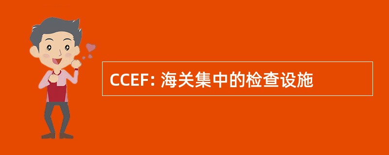 CCEF: 海关集中的检查设施