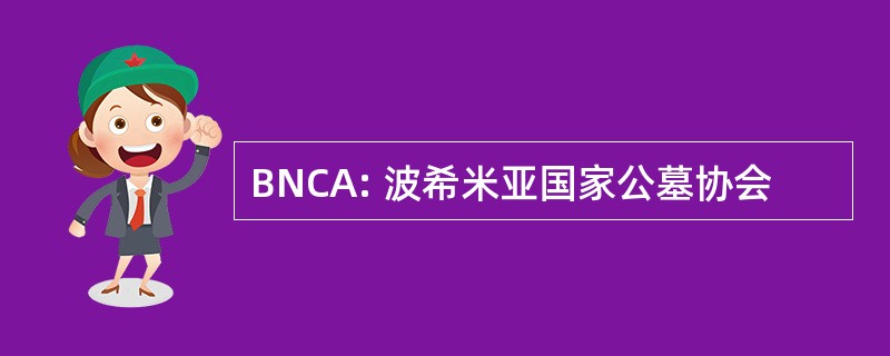 BNCA: 波希米亚国家公墓协会