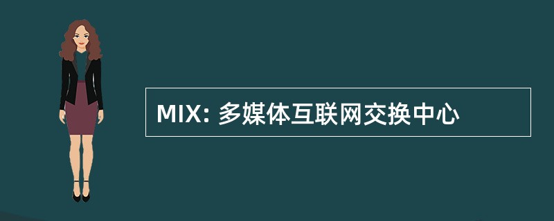 MIX: 多媒体互联网交换中心