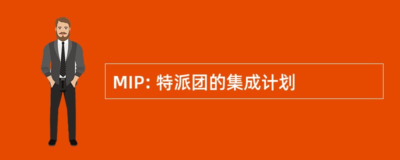 MIP: 特派团的集成计划