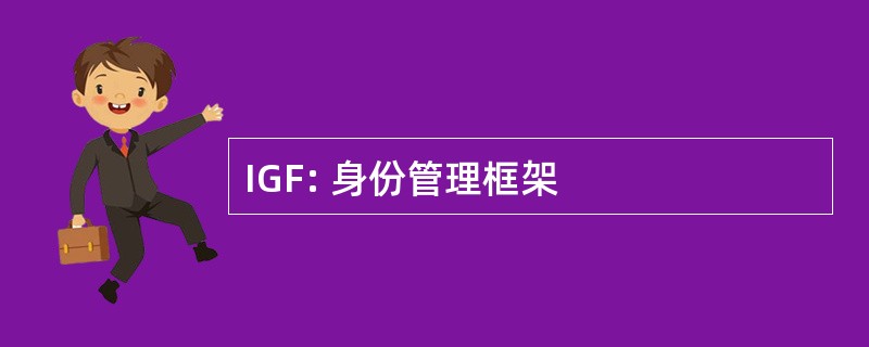 IGF: 身份管理框架