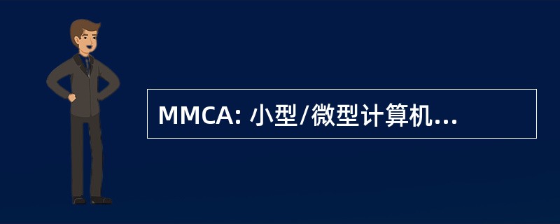 MMCA: 小型/微型计算机的应用程序，公司