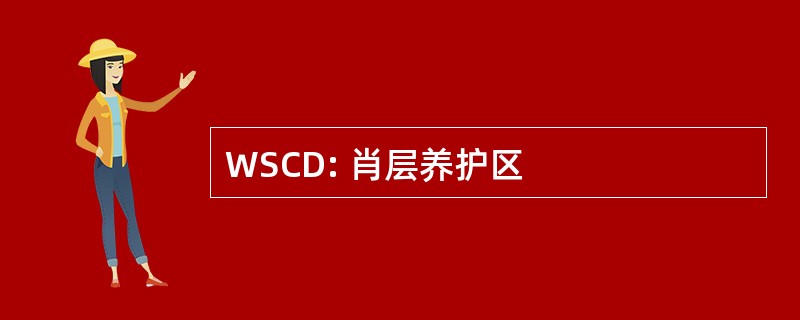 WSCD: 肖层养护区