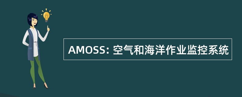 AMOSS: 空气和海洋作业监控系统