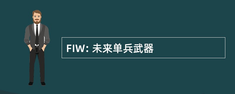 FIW: 未来单兵武器