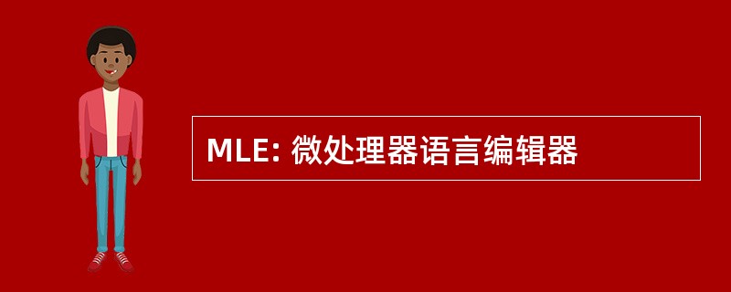 MLE: 微处理器语言编辑器