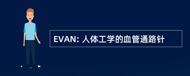 EVAN: 人体工学的血管通路针