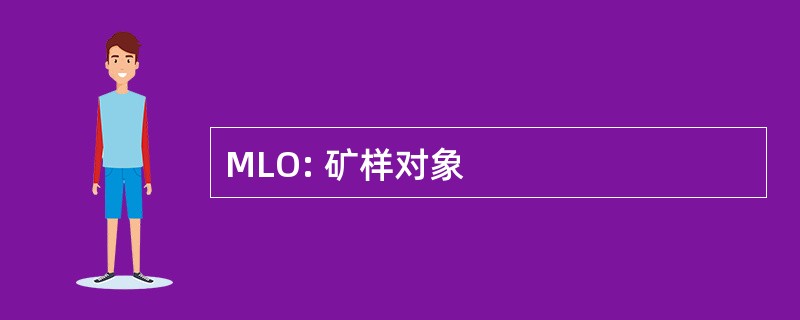 MLO: 矿样对象