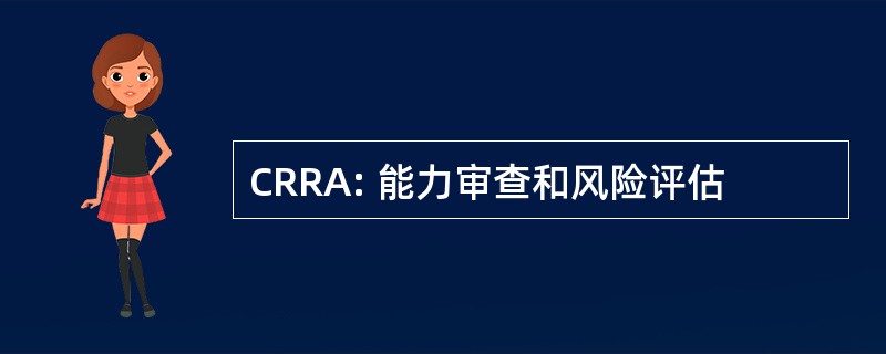 CRRA: 能力审查和风险评估