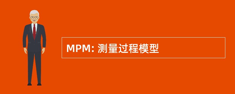 MPM: 测量过程模型