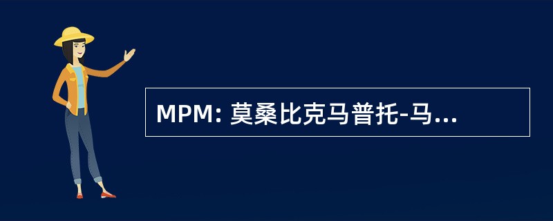 MPM: 莫桑比克马普托-马普托国际机场