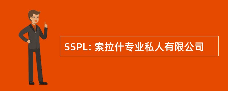 SSPL: 索拉什专业私人有限公司