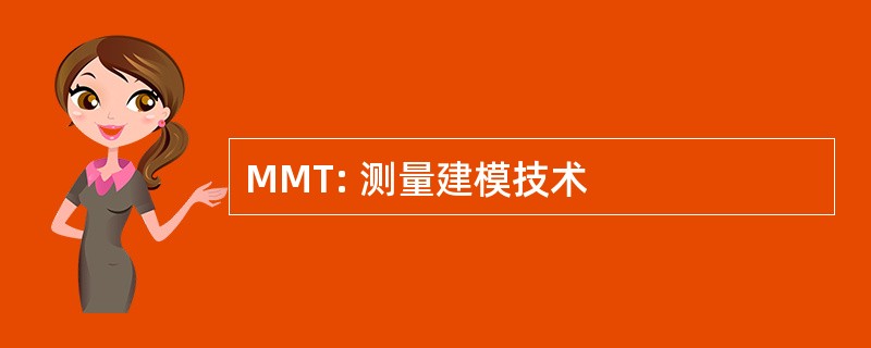 MMT: 测量建模技术