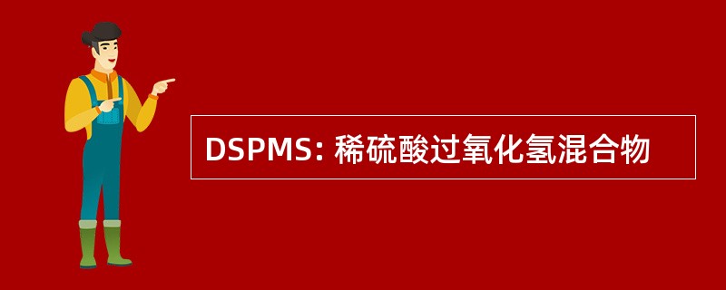 DSPMS: 稀硫酸过氧化氢混合物