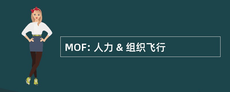 MOF: 人力 & 组织飞行